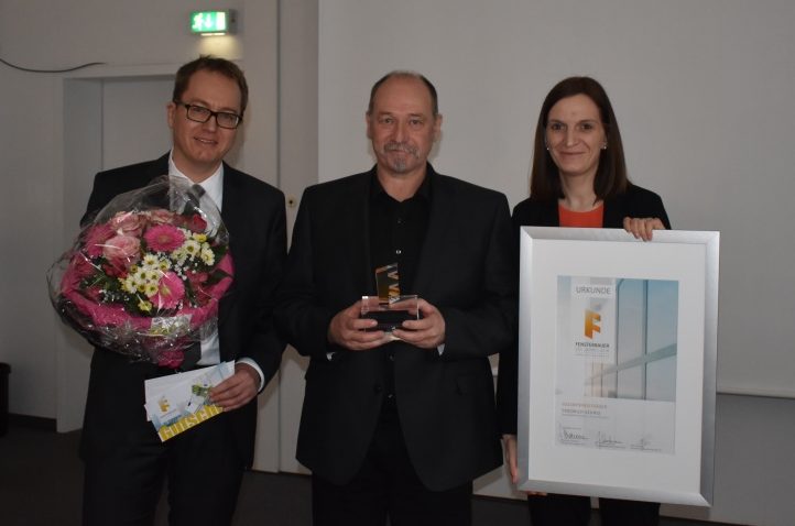 Preisverleihung Fensterbauer des Jahres 2018