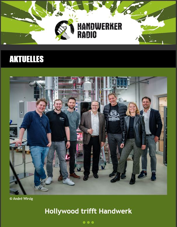 Screenshot_Handwerker Radio_Newsletter