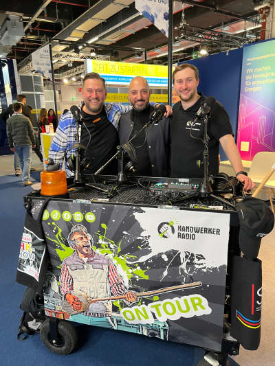 Das rollende Podcaststudio_Beispiel
